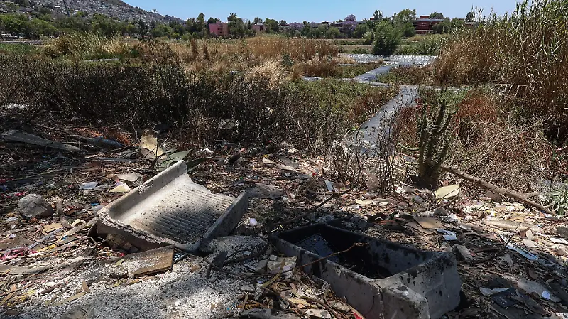 En el abandono, humedal de Cuautepec en GAM